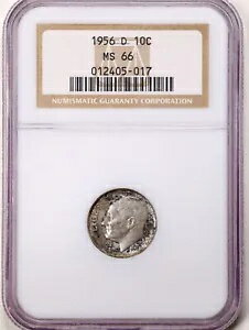 1956-D 10C 롼٥  MS66 NGC 012405-017
