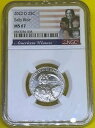 2022 D ドクターサリーライドクォーター 25c NGC MS67 アメリカンウィメンズシリーズ