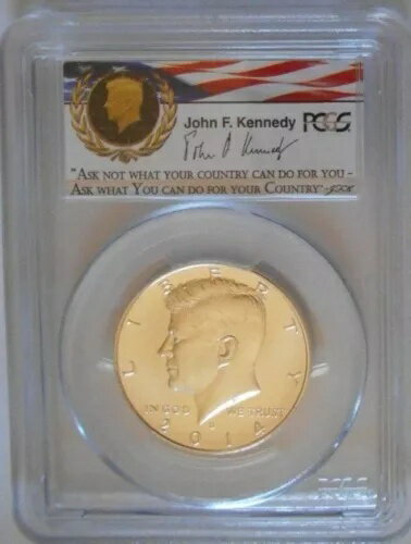 2014-D シルバー PCGS MS70 ケネディ フ