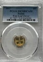 フォー リーフ クローバー 2017 パラオ ゴールド $1 コイン PCGS PF70 ディープ カメオ