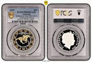 ȥꥢ 2010 ܥ å եߥȥ 50c  ץ롼 PCGS PR69DCAM #8081
