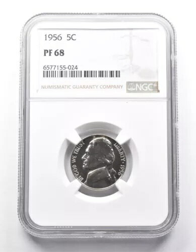 PF68 1956 ジェファーソン ニッケル NGC *0023