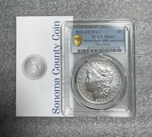 2021 CC モーガン シルバー ダラー カーソンシティ枢密院 100 周年記念PCGS FS MS69