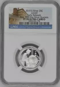 :2019 S S25C MA ローウェル国立公園 アメリカ 美しい NGC PF70 UCAM トップ ポップ
