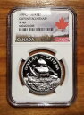 1979 カナダ グリフォン 300 周年記念 シルバー ドル NGC SP69