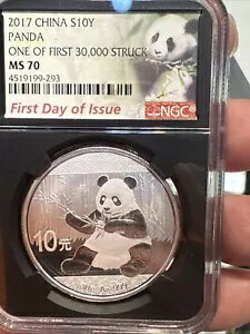 2017 10Y  30g NGC MS70 С ѥ ȯԽ ǽ 30000 Τ 1 