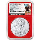 2021 (S) $1 アメリカン シルバー イーグル NGC MS69 緊急生産 ER ブラック ラベル...(3)