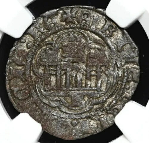 1390-1406 スペインのブランコ 2 コロナドス エンリコ 3 世 (ヘンリー) ブルゴス造幣局