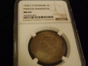 1958 C 2K ǥޡ ޥ륰졼Ʋ NGC MS 65
