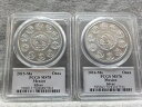 2015-Mo & 2016-Mo ONZA MS70 メキシコ リベルタード シルバー デビッド ホール サイン入り PCGS(3)