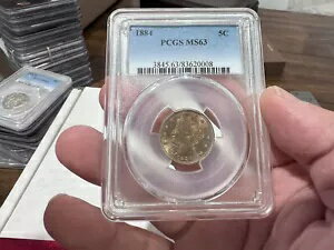 1884 リバティ ニッケル PCGS MS63 (ブラジリアン柔術)