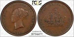 1854 1/2C ˥塼 ֥󥺥å PCGS XF40 NB-1B BR-912 TrueView - RicksCafeAmer...