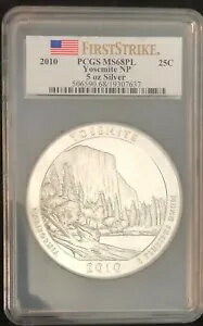 2010 25C ヨセミテ NP 5 オンス シルバ