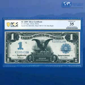 Fr.235 1899 $1 1 ɥBLACK EAGLEסPCGS Ch VF 30 #85418