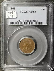 1868 ǥإåɥ󥿡PCGSۥ⡣ AU 55.h181