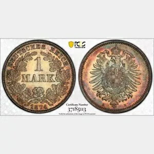 1874 H ɥ ޥ륯 PCGS MS 63.KM-7