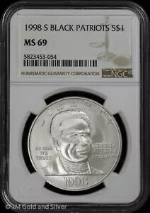 1998-S $1 ֥å ڥȥꥪå ꥹѥ å  С 顼 NGC MS 69 | UNC BU