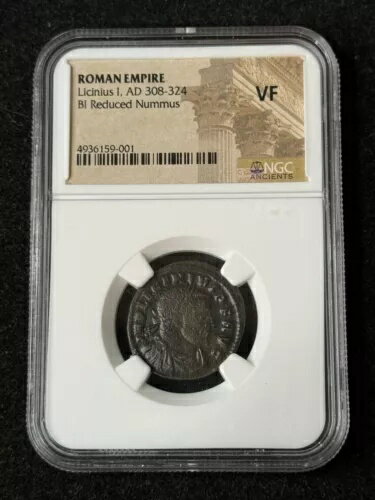  ꥭ˥ 1  AD 308-324 Bi Ը Nummus NGC  VF