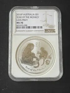 2016 ȥꥢ S$1 䡼   󥭡 饤 ץ 1󥹥Сʡ MS 70 NGC