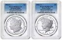 2024 S モーガン & ピース シルバー PCGS PR70DCAM アドバンス リリース #1(3)
