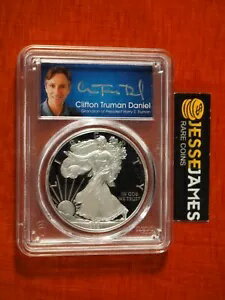 2021 W プルーフ シルバー イーグル PCGS PR70 DCAM T1 アドバンス リリース クリフトン トルーマン サ..