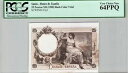 スペイン カラー テスト 25 ペセタ (1908) ピック 67 p2 PCGS 64