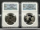 2015-S/D 米国マーシャル記念ハーフダラー 50C NGC PF/MS 69 初期リリース(3)