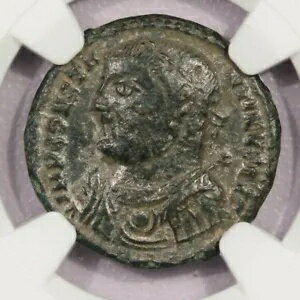 AD 307-337  󥹥ƥΥ 1  AE3 BI Nummus Cyzicus NGC VF B-10