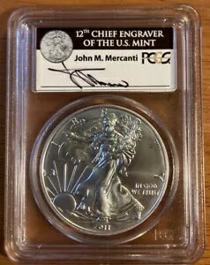 2011-S シルバー イーグル PCGS MS70 メ