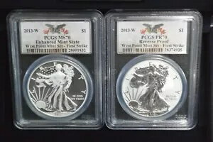 2013-W シルバー イーグル 2 コイン セ