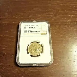 1974 南アフリカ 20 セント PF 67 カメオ出演