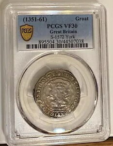 󥰥ɡɥɻ 1351-61 С  S-1572 衼 PCGS VF30 ꥹ UK