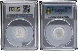 10 ե˥ J.298 1917 E ݥå ץ졼 PCGS PR64CAM 102921-