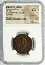 ビザンチン帝国匿名問題 AE フォリス c. AD 1075-1081 NGC VG