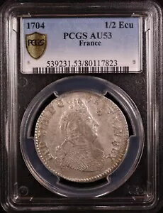 1704 ե 1/2  륤 14  ֥Сȥå - PCGS AU53 - Ǥȥåץݥåס