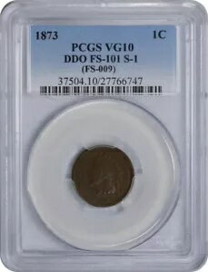 1873 ǥ   3 DDO FS-101 S-1 VG10 PCGS