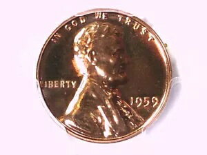 1959 P 󥫡ǰۥ ڥˡ PCGS PR 68 RD 34062009