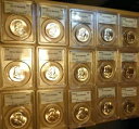 #15 フランクリン シルバー ハーフ セット PCGS MS64FBL 1957-P 1961-P WOW ロット 5 日間セール $809