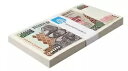 ジンバブエ 500 ドル、2001、P-11a、UNC X 100 PCS バンドル パック