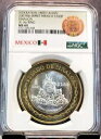 2007 メキシコ シルバー 100 ペソ シナロア ドラゴンフルーツ NGC MS 64 ビューティフル BU
