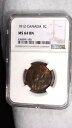 1912 カナダ 1 セント NGC MS64 BN 1C コインを今すぐ販売価格で販売します!