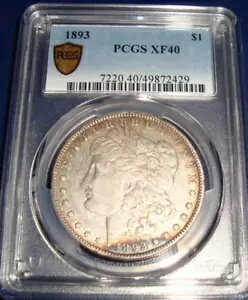 1893-P ⡼ С ɥ PCGS XF 40 (429)   378,000 ¤