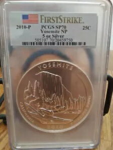 2010-P ヨセミテ 5 オンス シルバー PCG