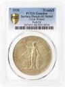 銀取引ドル、1930 年、(Prid 28)、PCGS AU 詳細 (表面金メッキ)-