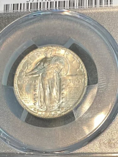 PCGS MS64FH 1929 S スタンディング リバティ クォーター 素晴らしい光沢