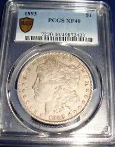 1893-P ⡼ С ɥ PCGS XF 40 (423)   378,000 ¤