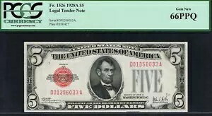 5 ɥ 1928A ˡ̲߻֥å PCGS 66 PPQ