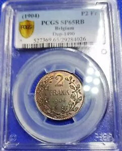 ٥륮 1904ǯ ɸƼ 2 ե PCGS SP65RB