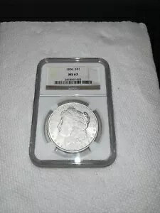 1896 モルガンドル MS63 NGC 認定