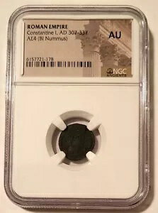  󥹥ƥ̥ 1  AD 307-337 AE4 BI Nummus AU NGC